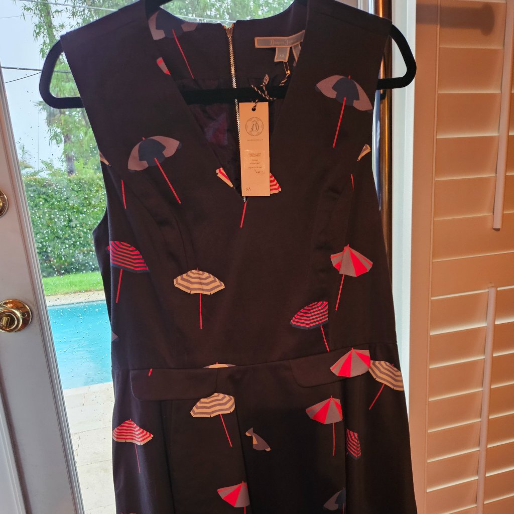 Rwb Draper James Nwt Sz 12 Parasol Dress